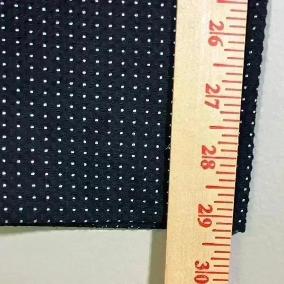 J Mclaughlin Textured Black Micro Dot Ponte Pants Size 6 Business Career Stretch - Picture 9 of 9